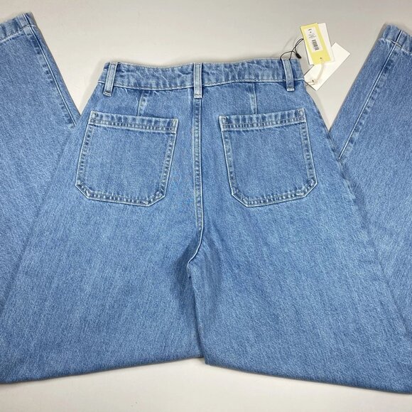 Wilfred Women’s Stardom Pocket Wide-Leg Jeans – Light Blue – Size 26 - Picture 3 of 10